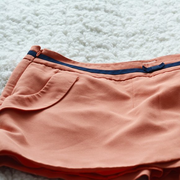 Orange and Navy Skort - Picture 3 of 4